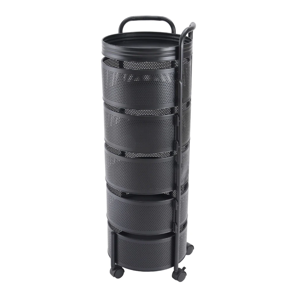 Lifeideas 2-Tier Round Rotating Kitchen Rack - Image 5