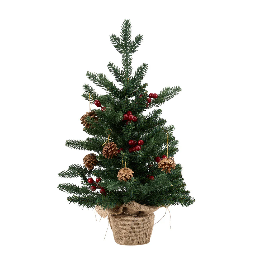 Lifeideas 2ft Small Christmas Tree with LED Lights - Image 3