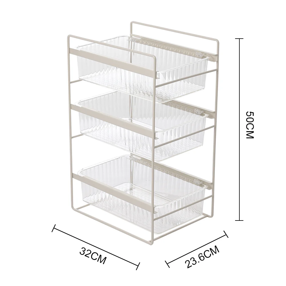 Lifeideas 3-Tier Sliding Under Sink Cabinet Organizer - Image 9