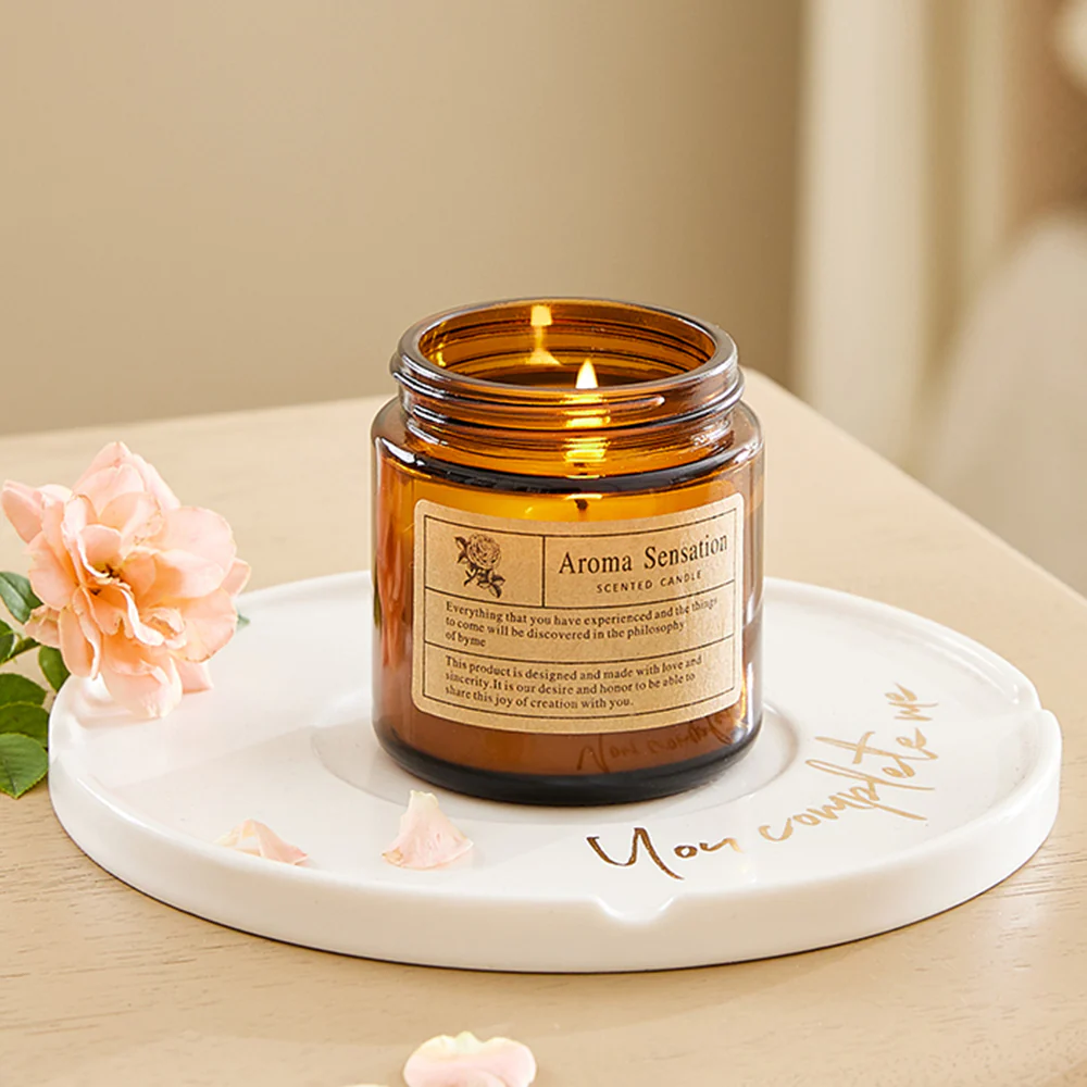 Lifeideas 3Pcs Natural Soy Wax Scented Candle Set - Image 2