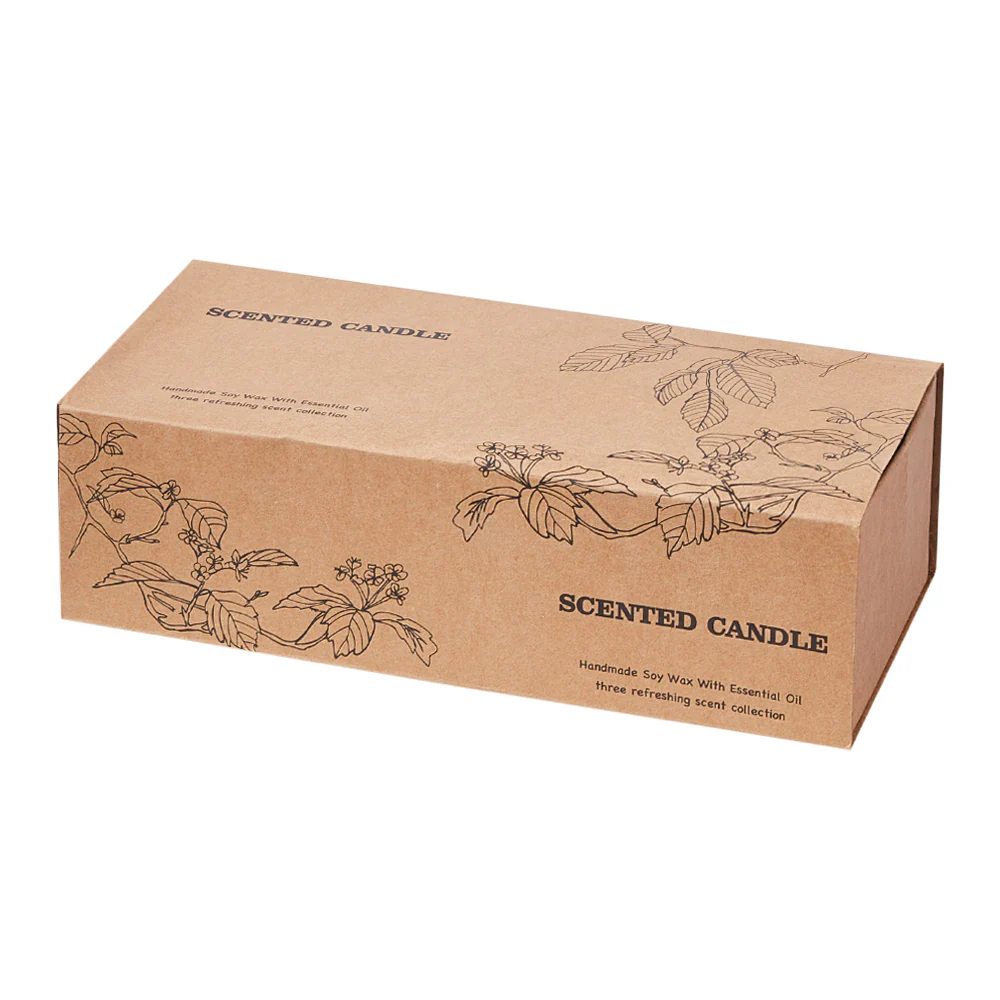 Lifeideas 3Pcs Natural Soy Wax Scented Candle Set - Image 8