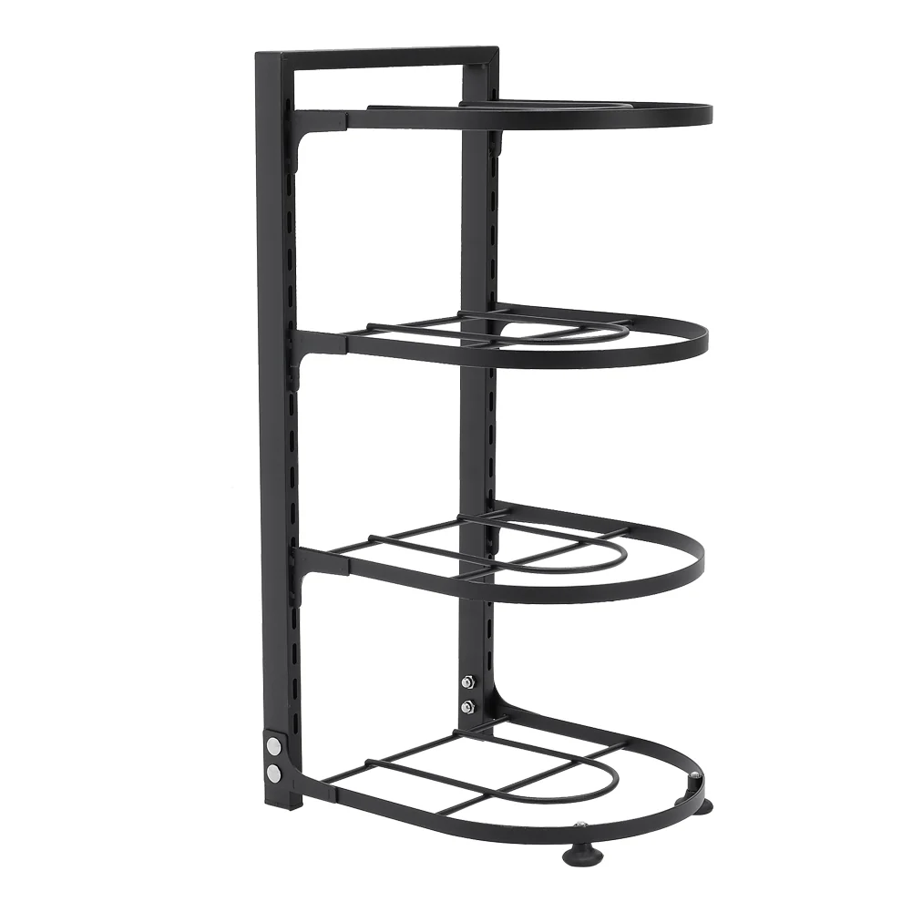 Lifeideas 4-Tier Adjustable Kitchen Organizer Rack for Pot Pan - Image 4