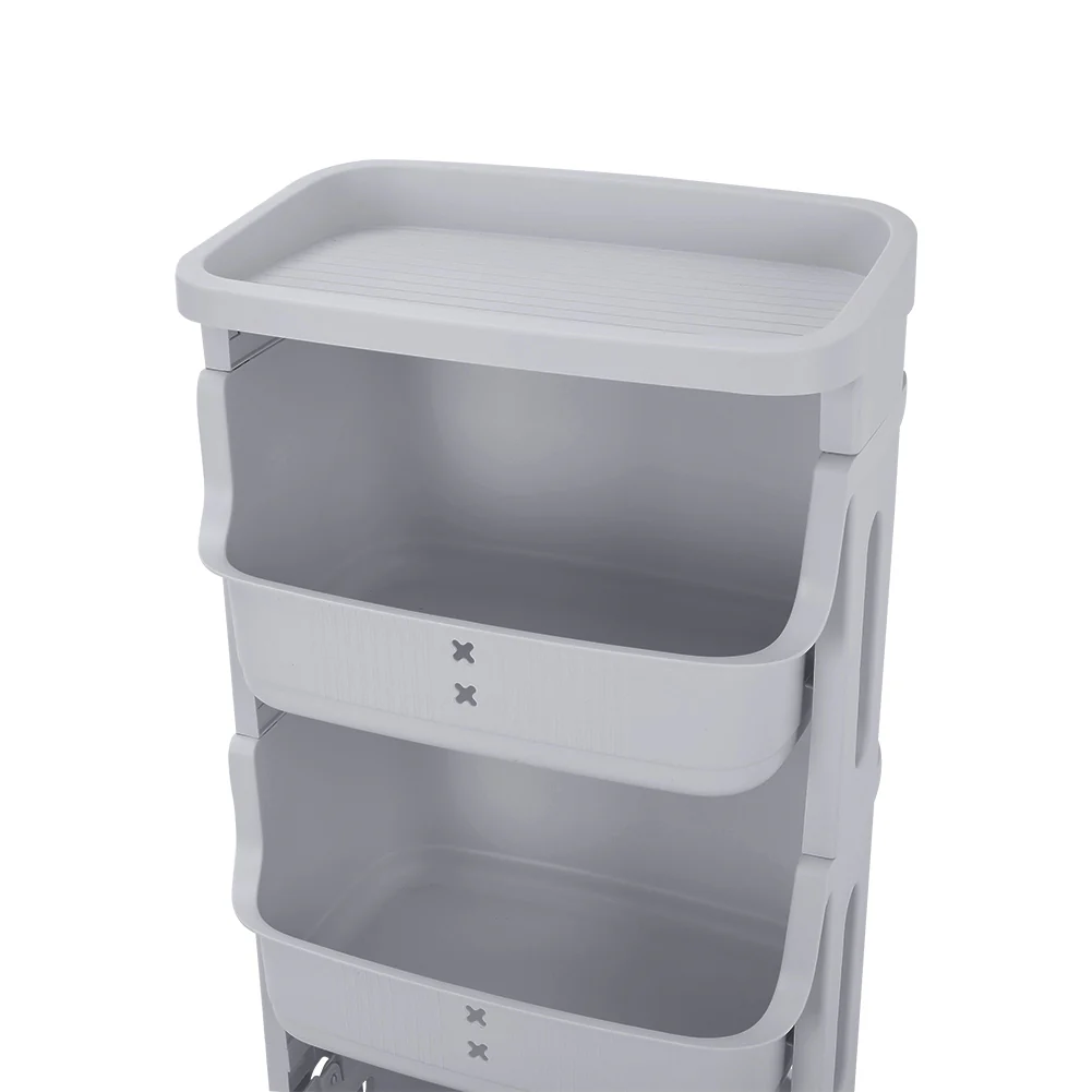 Lifeideas 4-Tier Laundry Storage with Wheels - Image 5