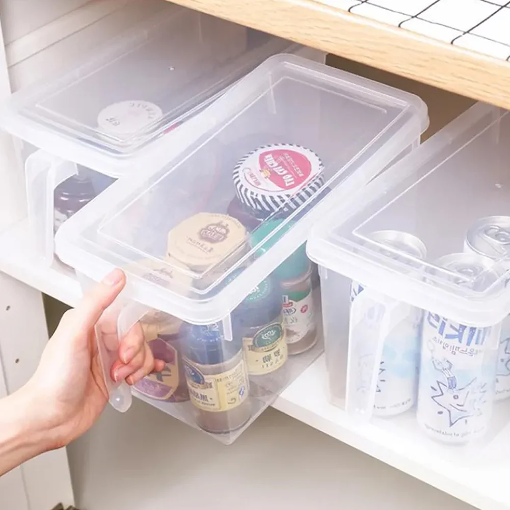 Lifeideas 4Pcs Clear Refrigerator Food Storage Container - Image 3