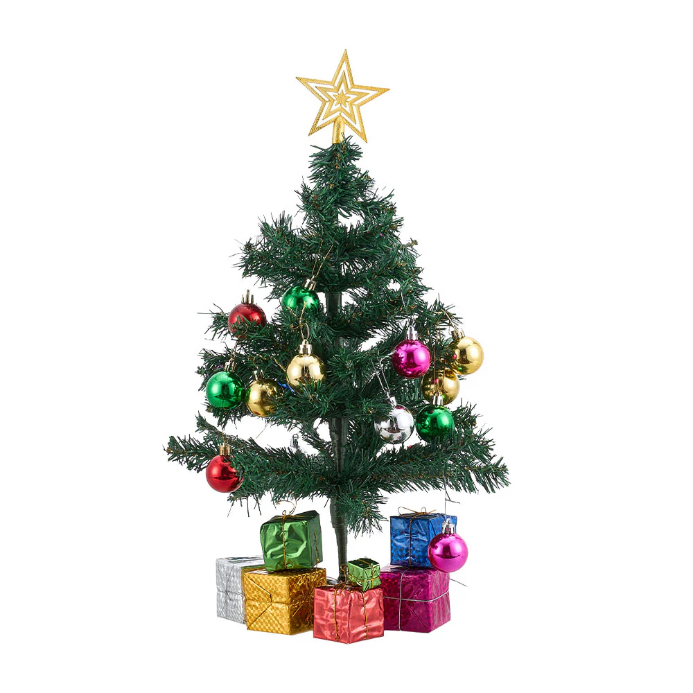 Lifeideas 50cm Small Christmas Tree with LED Lights - Image 3
