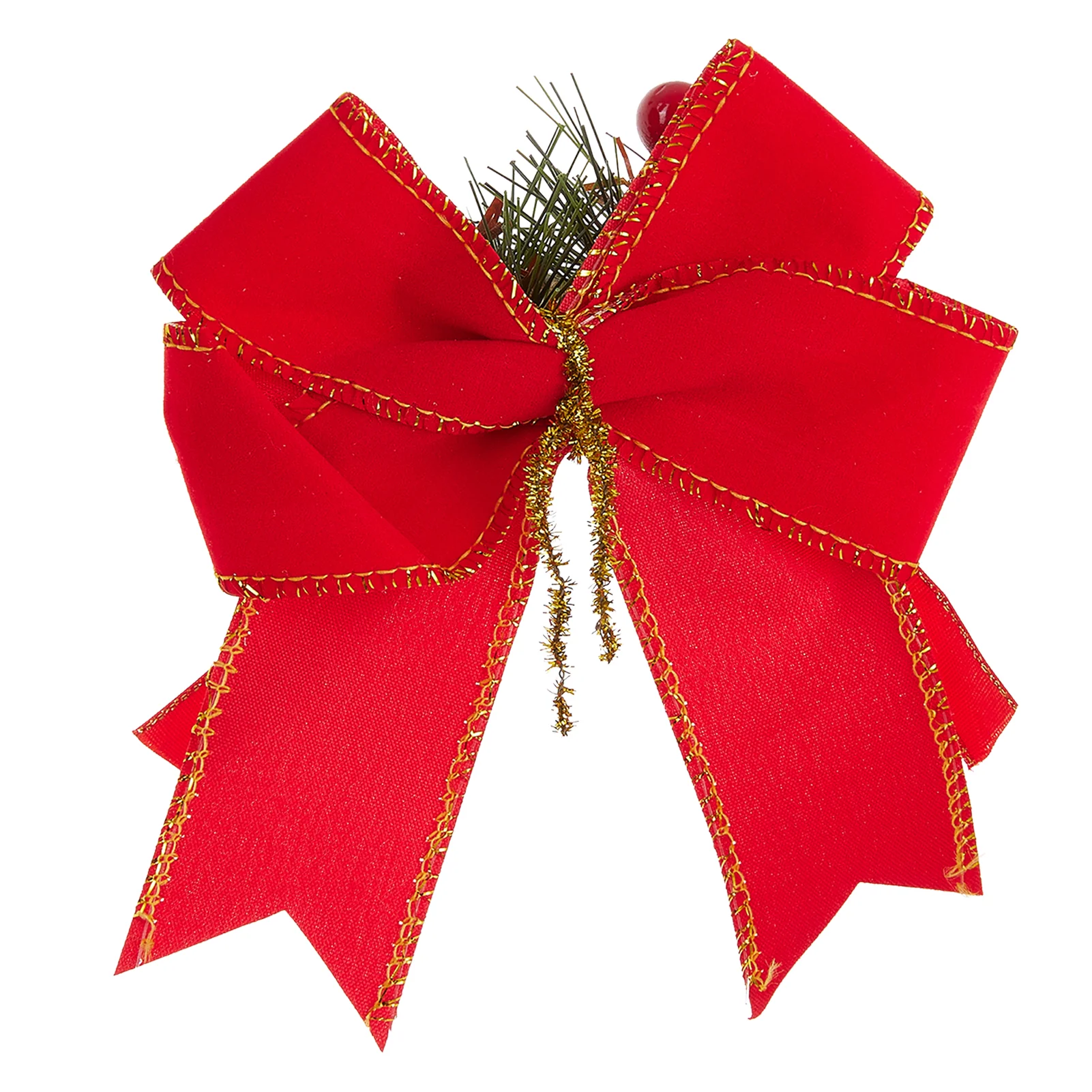 Lifeideas 6-Pack Decorative Bows with Pine Cones - Image 4