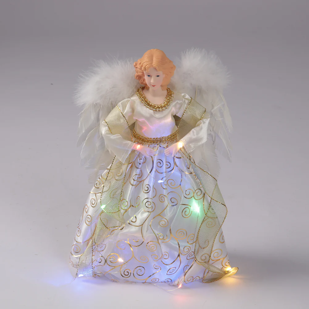 Lifeideas Angel Tree Topper with LED Lights - Image 6