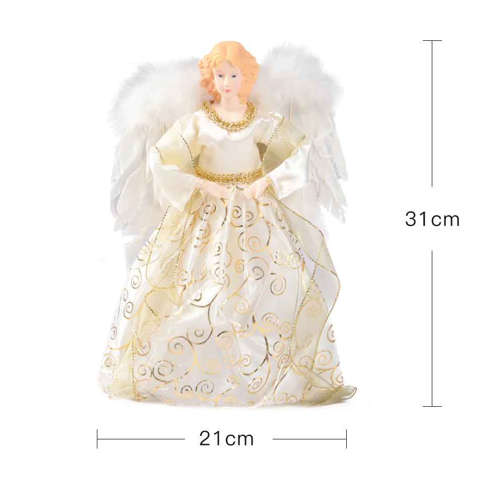 Lifeideas Angel Tree Topper with LED Lights - Image 7