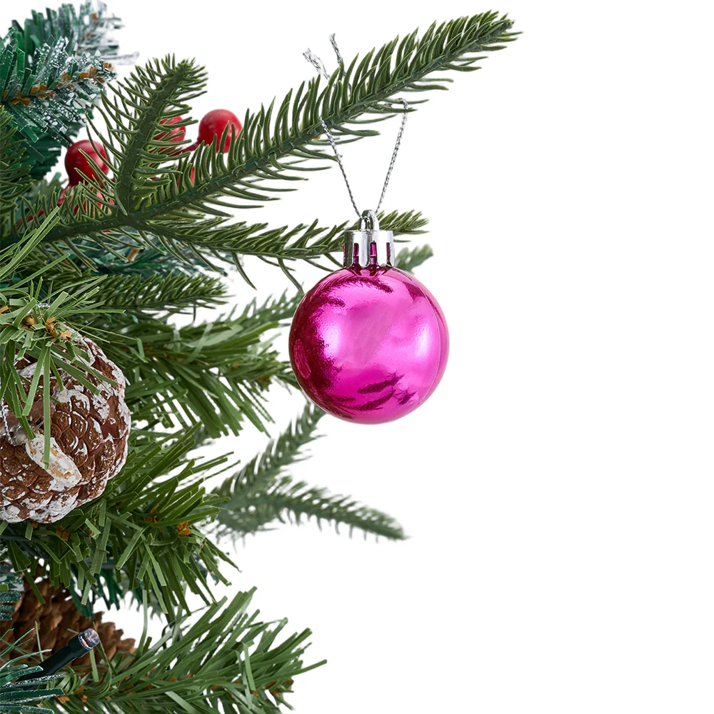 Lifeideas Artificial Christmas Planter Bushes Decorations - Image 4