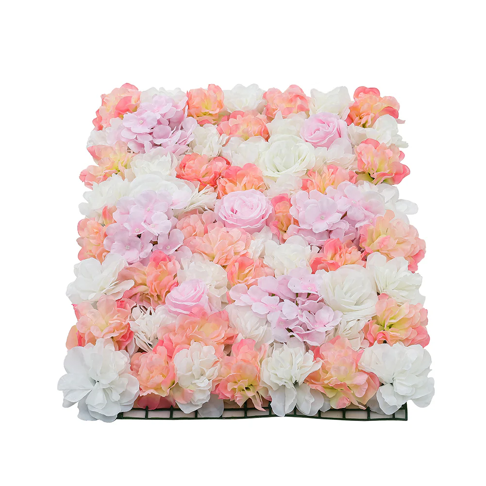 Lifeideas Artificial Rose Floral Wall Panel - Image 5