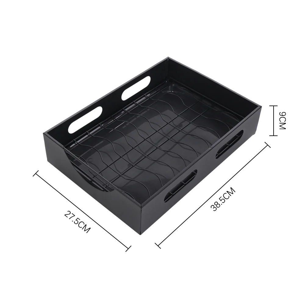 Lifeideas Black Steel Kitchen Cabinet Pull Out - Image 3