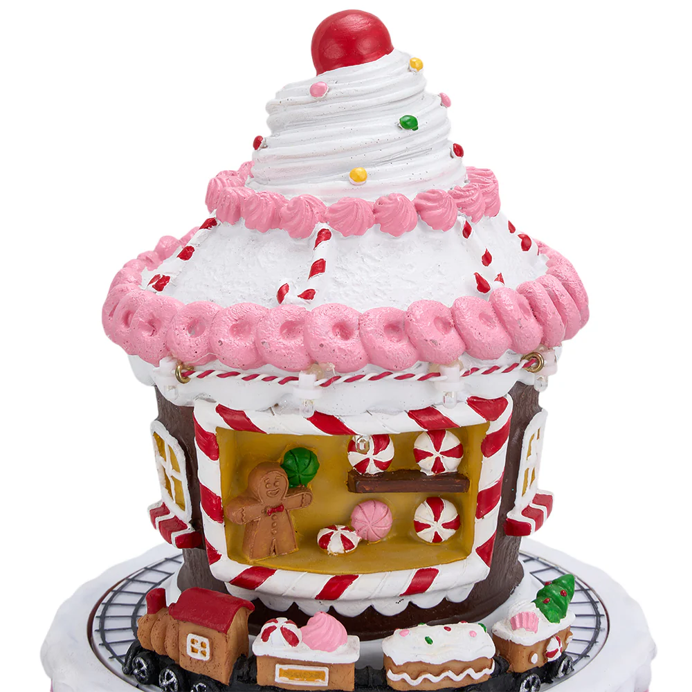 Lifeideas Christmas Cake Music Box Ornament - Image 8