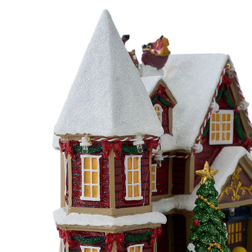 Lifeideas Christmas House Music Box Ornaments - Image 7