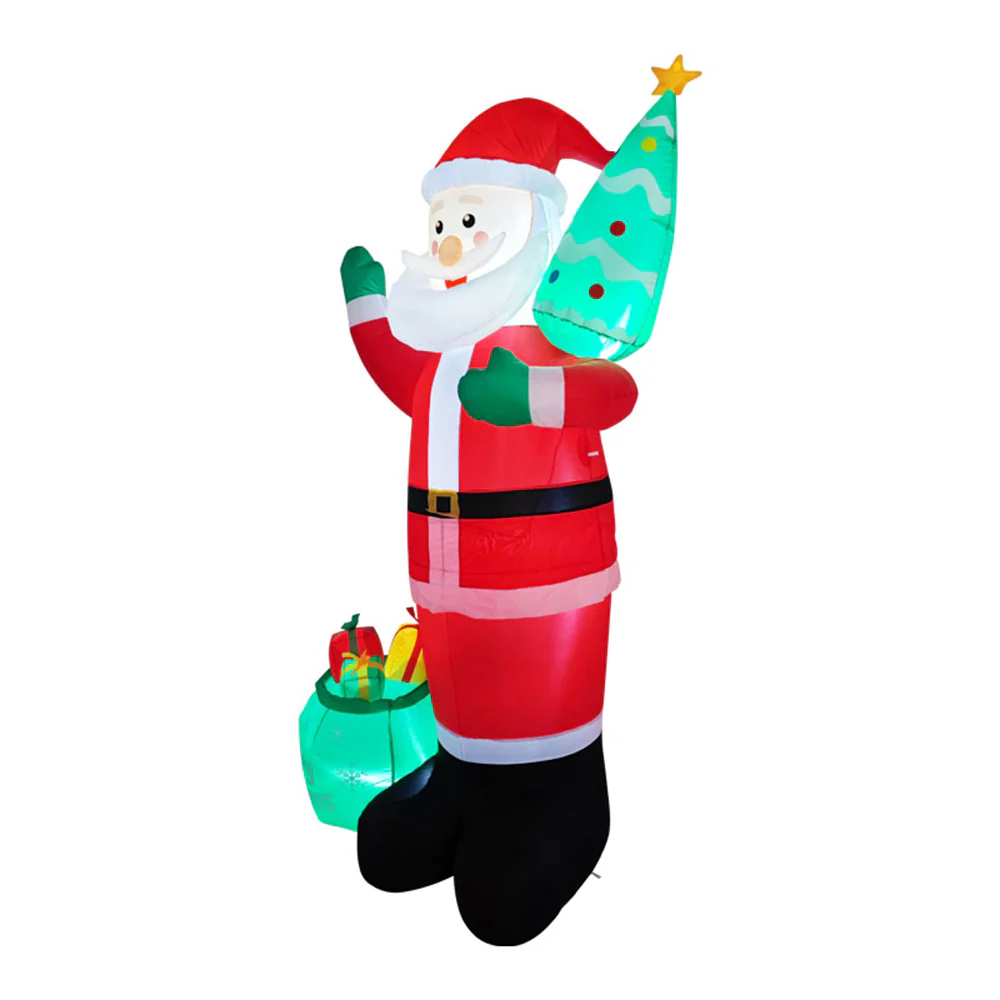 Lifeideas Christmas Inflatable Decoration with LED Lights - Image 3