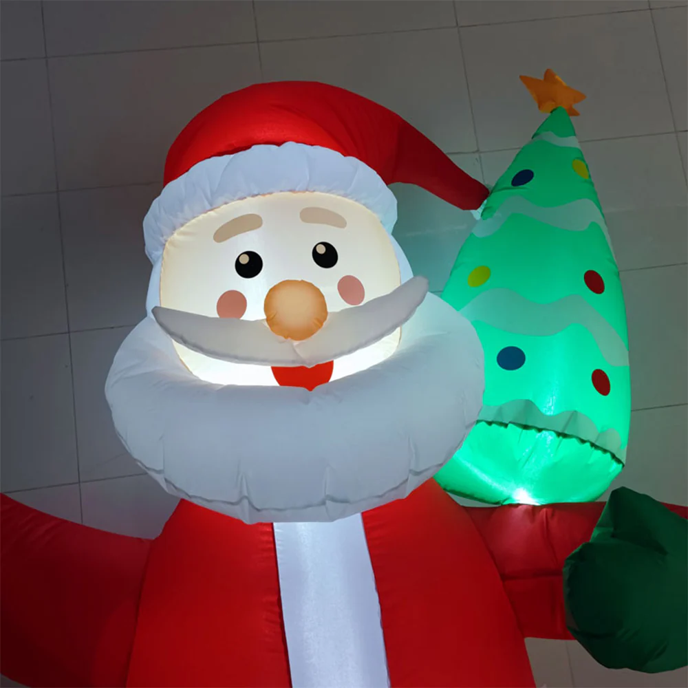 Lifeideas Christmas Inflatable Decoration with LED Lights - Image 5