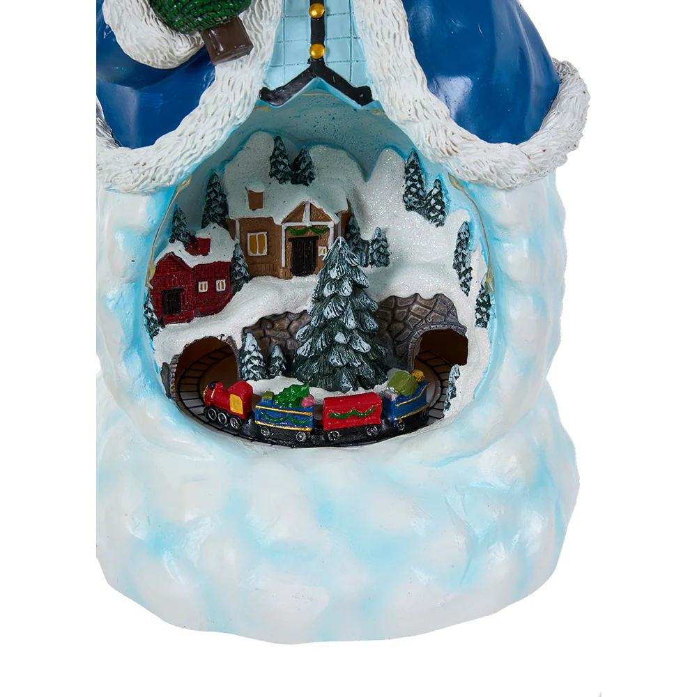 Lifeideas Christmas Snowman Music Box Ornament - Image 6