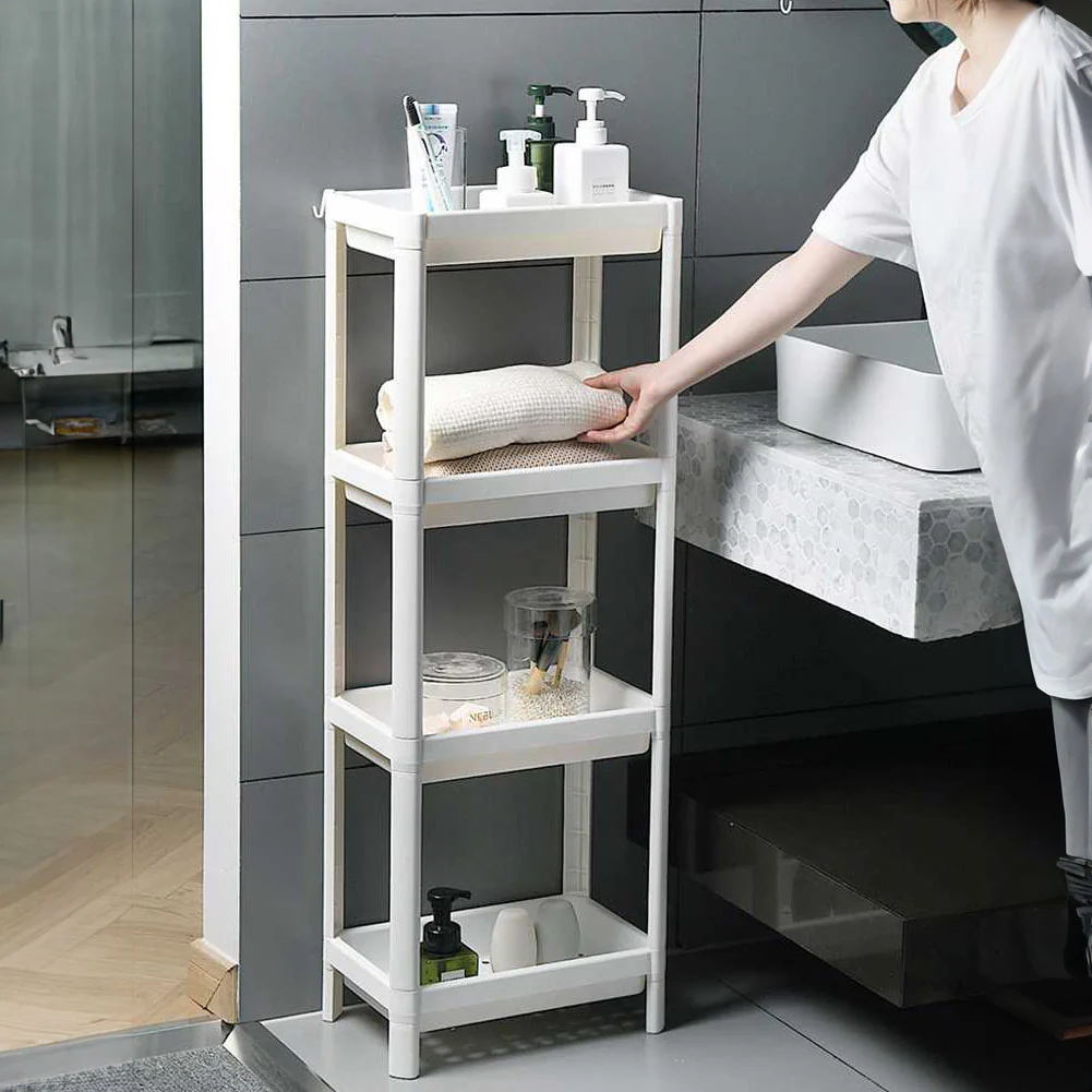 Lifeideas Compact 4-Tier Freestanding Storage Rack - Image 2