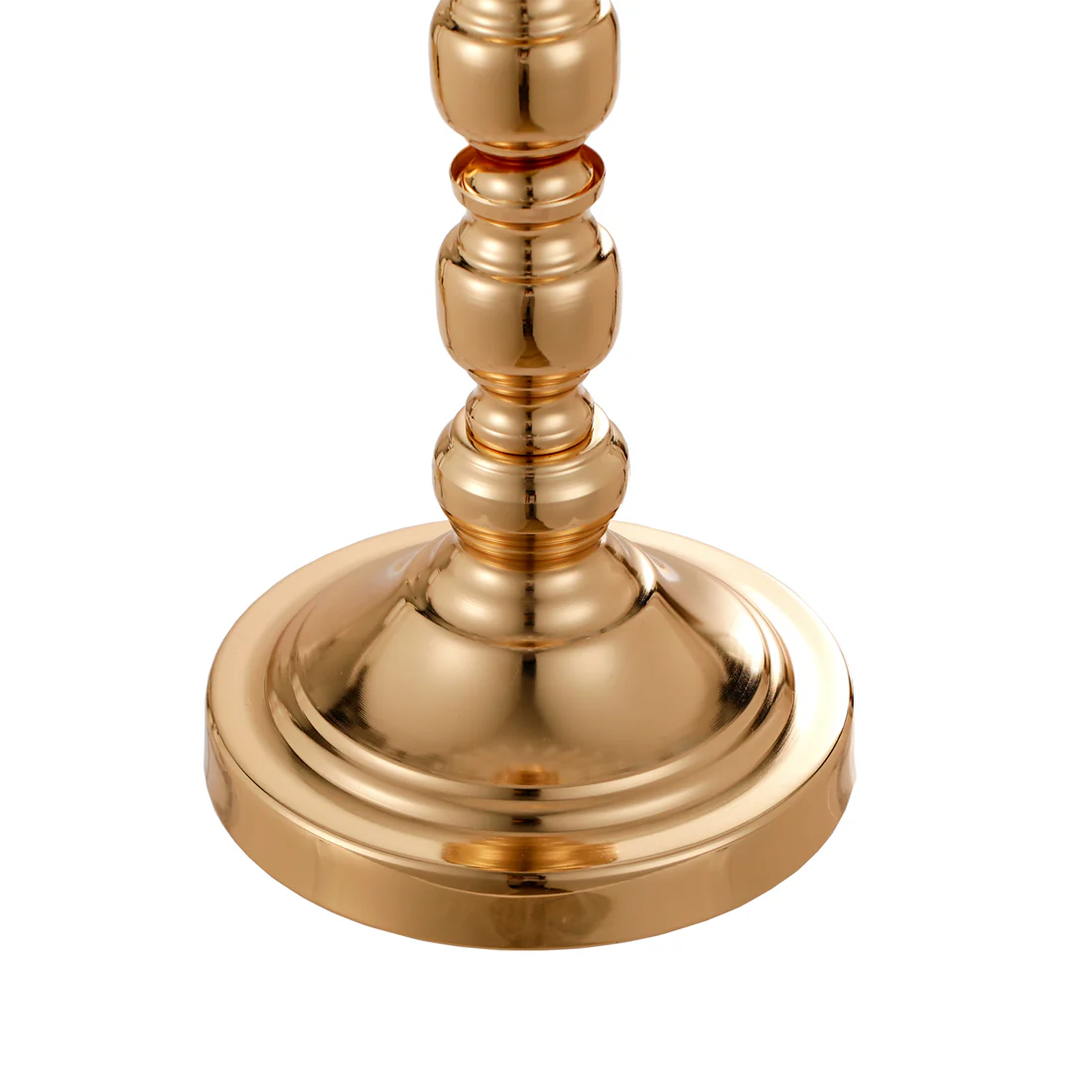 Lifeideas Crystal Metal Vase Table Centerpiece - Image 3