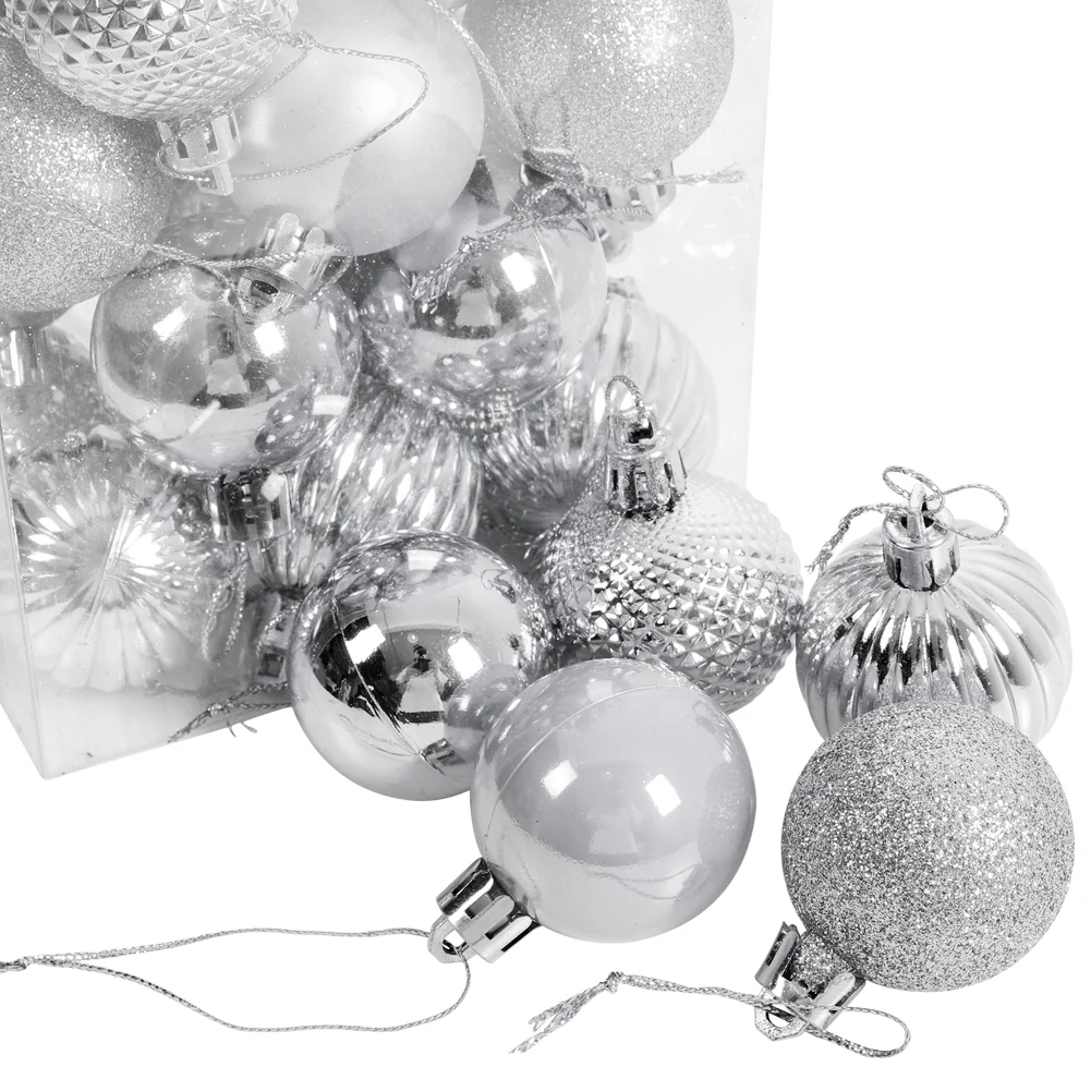 Lifeideas Deluxe 36-Piece Christmas Bauble Set - Image 3