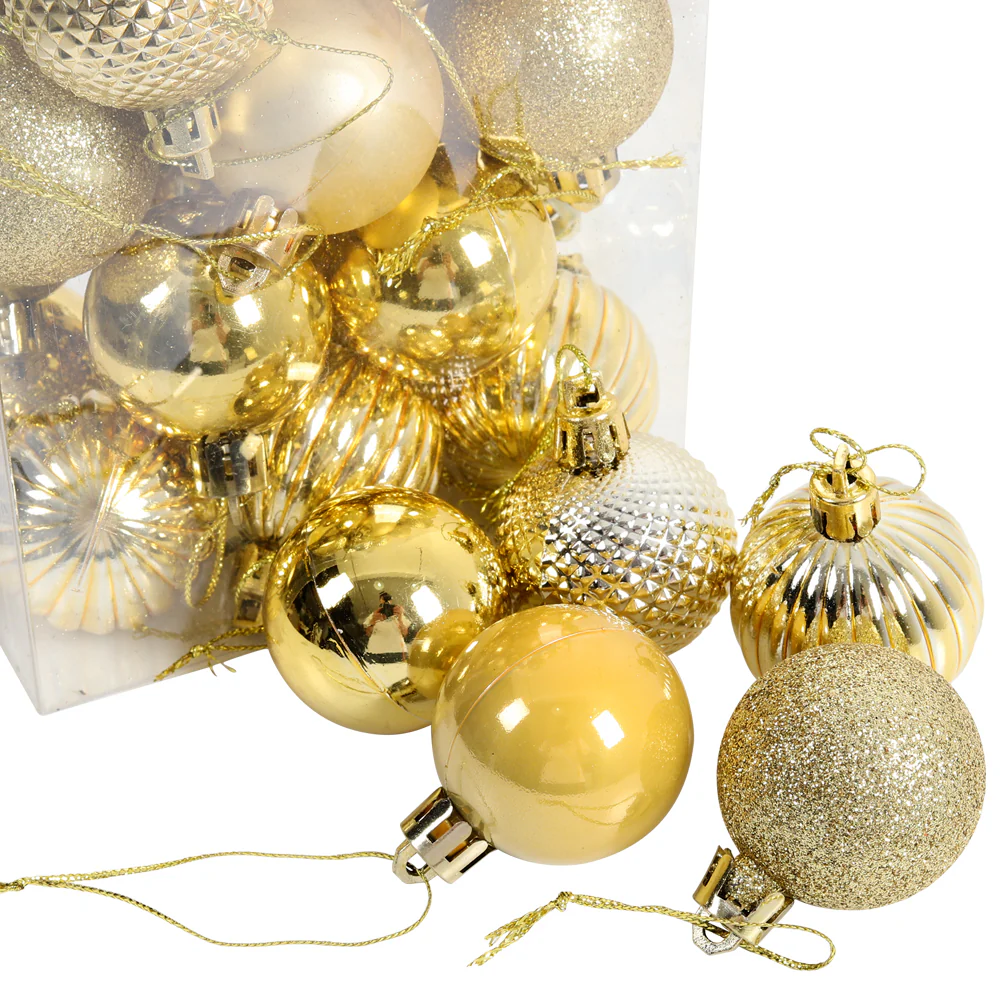 Lifeideas Deluxe 36-Piece Christmas Bauble Set - Image 5