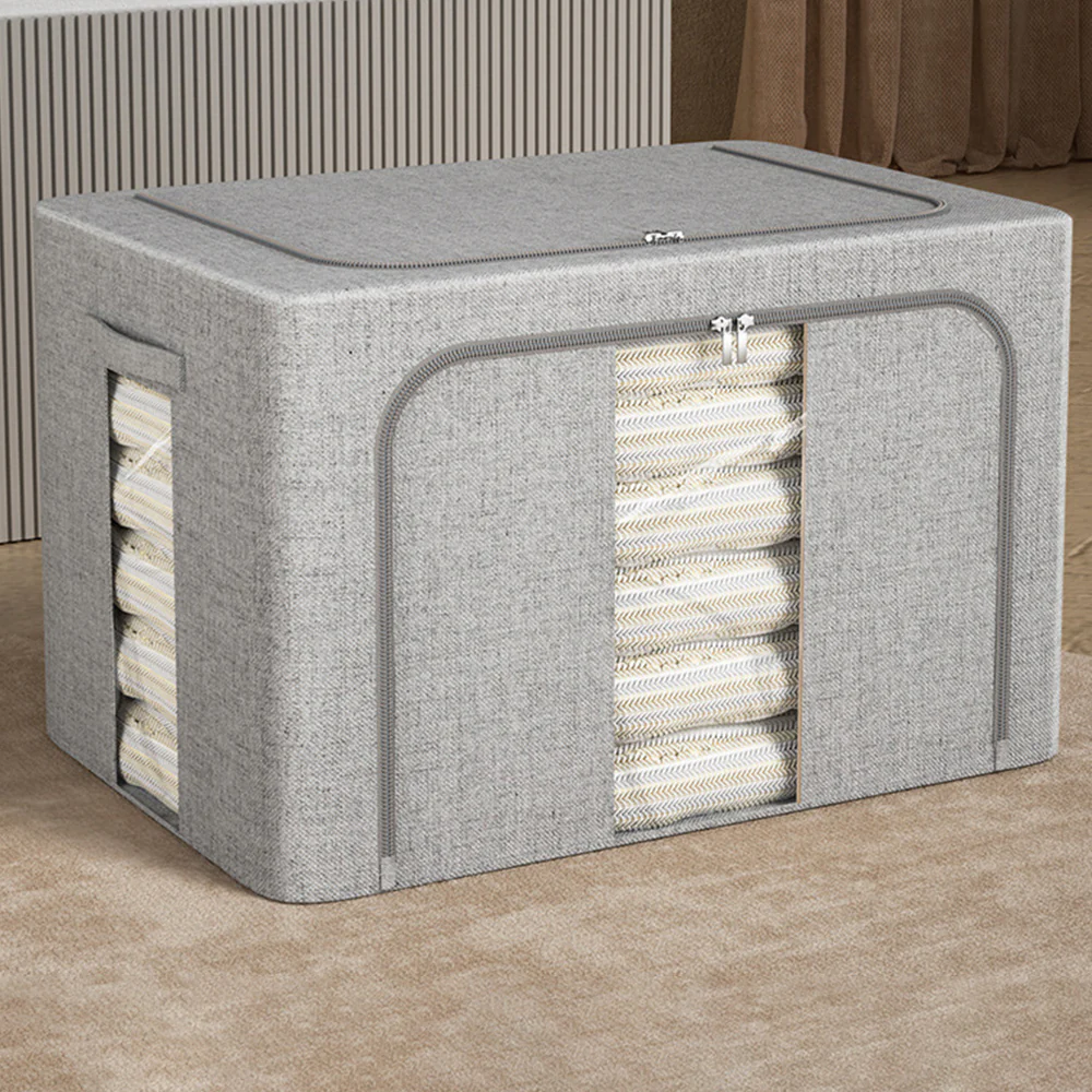 Lifeideas Fabric Storage Container with Clear Window - Image 2