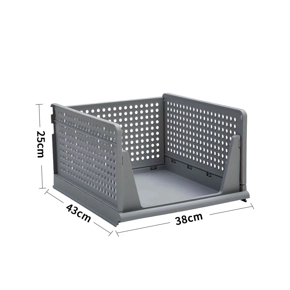 Lifeideas Folding Wardrobe Storage Box Drawer Organizer - Image 9