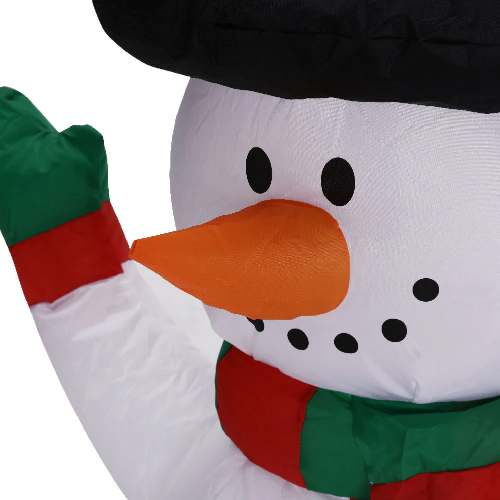 Lifeideas Inflatable Snowman Christmas Yard Decoration With LED - Image 3