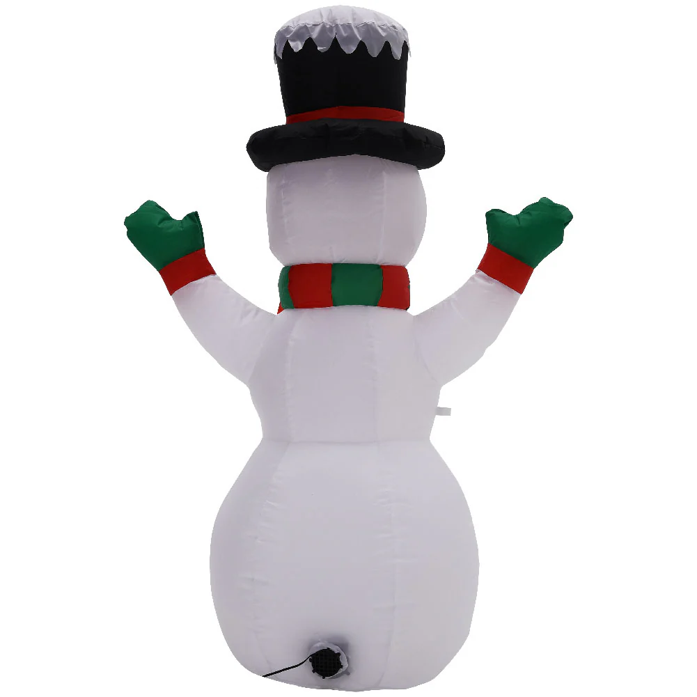 Lifeideas Inflatable Snowman Christmas Yard Decoration With LED - Image 8