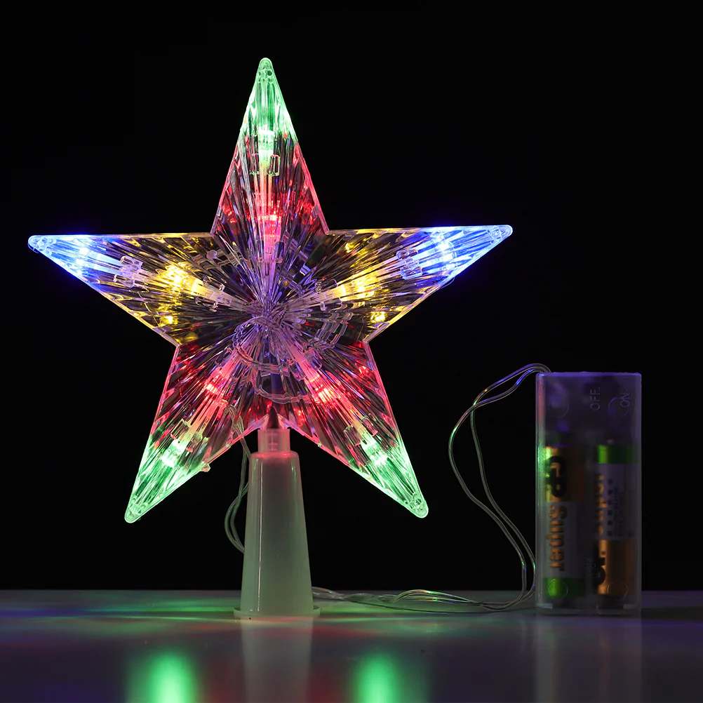 Lifeideas LED Christmas Star Tree Topper - Image 2