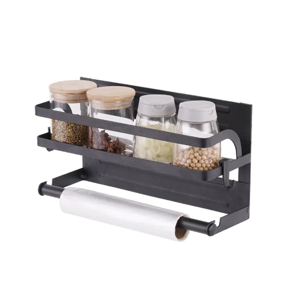 Lifeideas Magnetic Fridge Organizer Metal Kitchen Rack - Image 3