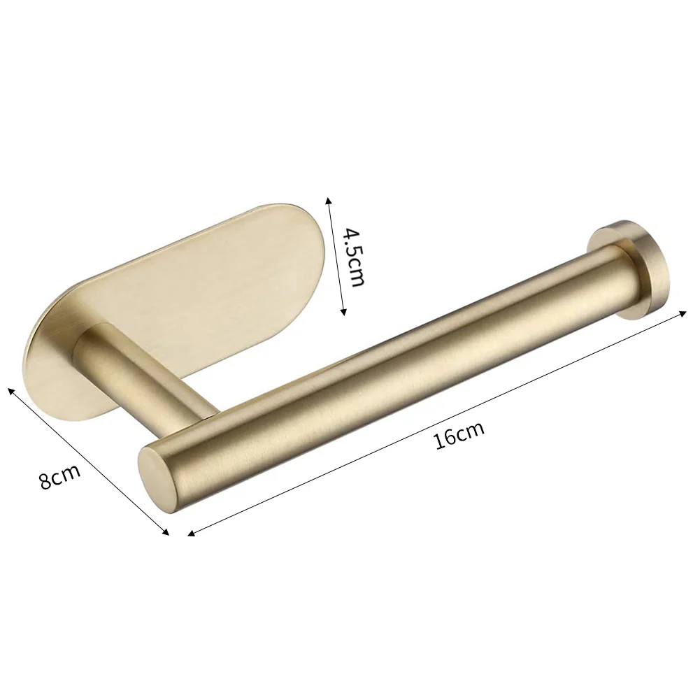 Lifeideas Modern Wall Mounted Stainless Steel Toilet Paper Roll Holder For Bathroom - Image 6