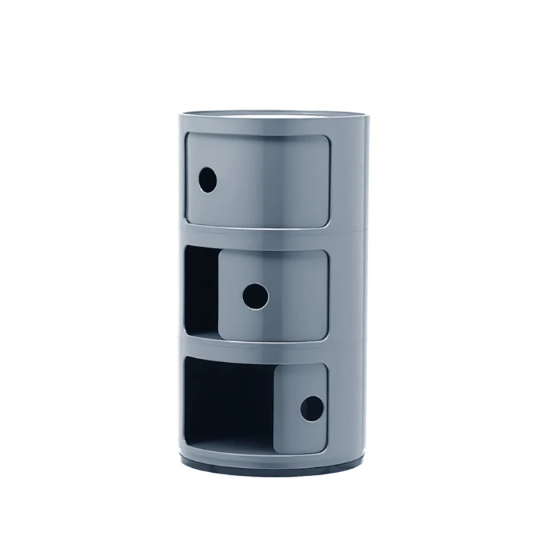 Lifeideas Multi-tier Round Plastic Storage Unit - Image 3