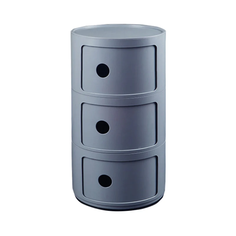 Lifeideas Multi-tier Round Plastic Storage Unit - Image 5