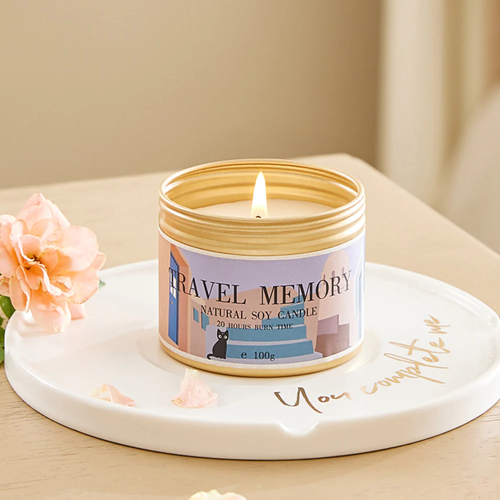 Lifeideas Natural Soy Wax Scented Candle - Image 9