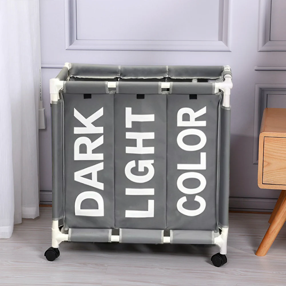 Lifeideas Oxford Fabric Laundry Storage Hamper