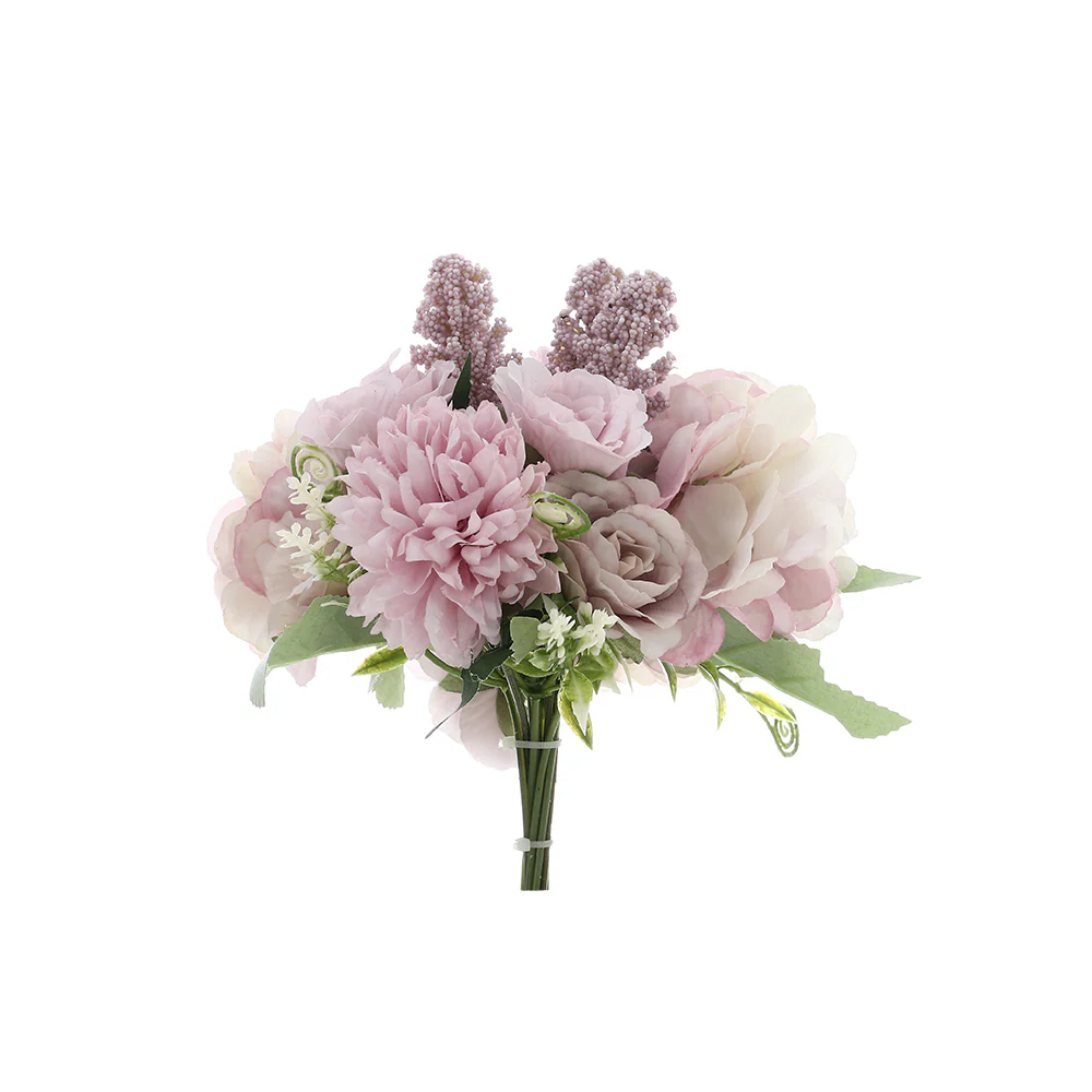 Lifeideas Romantic Artificial Bouquet for Home Wedding Decoration - Image 2