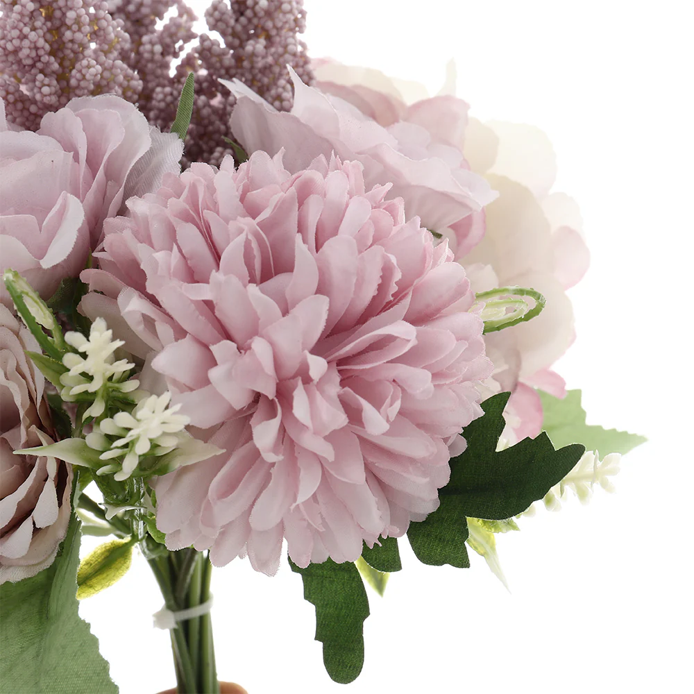 Lifeideas Romantic Artificial Bouquet for Home Wedding Decoration - Image 3