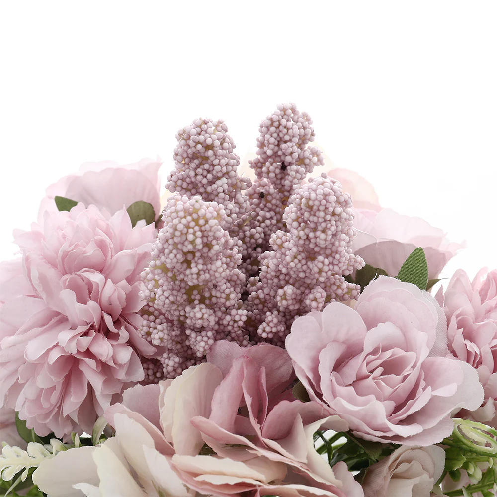 Lifeideas Romantic Artificial Bouquet for Home Wedding Decoration - Image 4