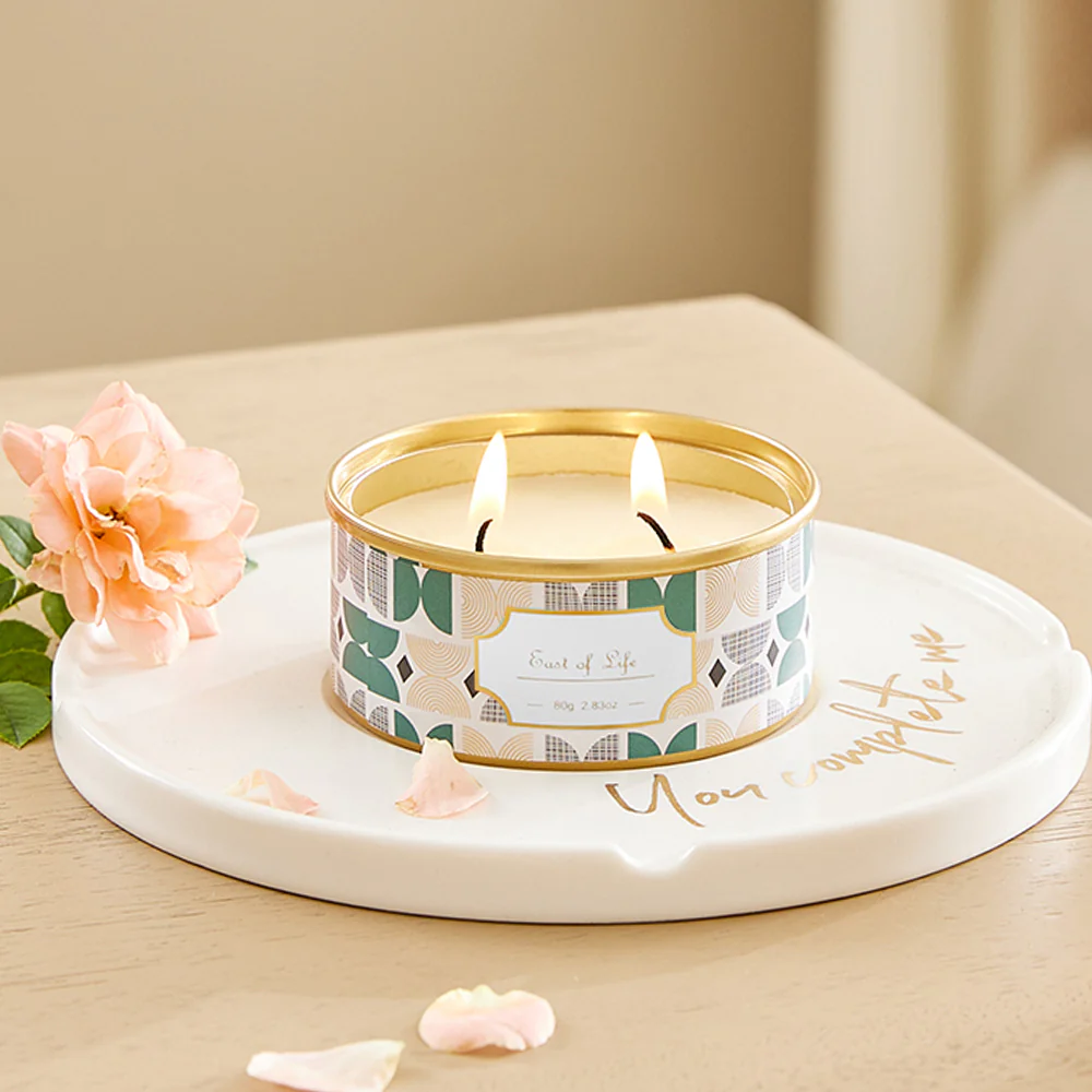 Lifeideas Soy Wax Tin Scented Candle - Image 2