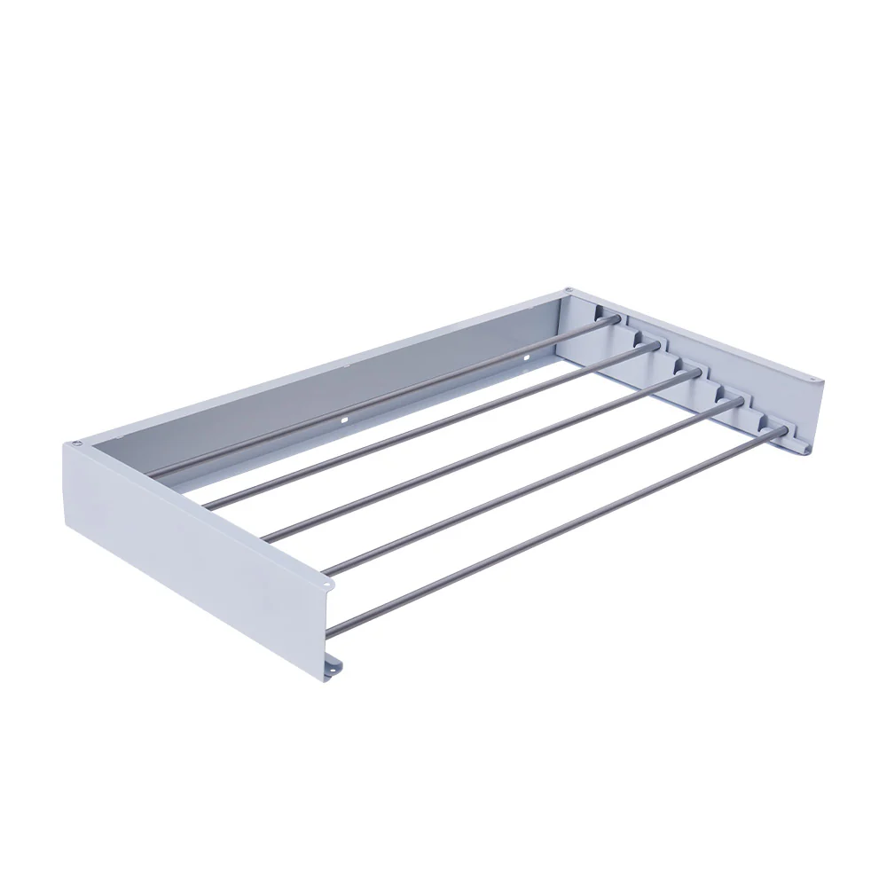 Lifeideas Space-Saving Wall Mounted Towel Drying Rack - Image 4