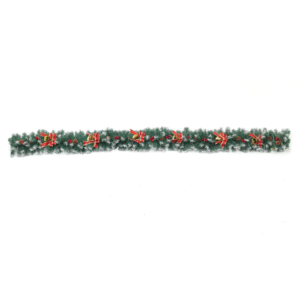 Lifeideas Spruced Artificial Lighted Christmas Garland Holiday Decoration - Image 5