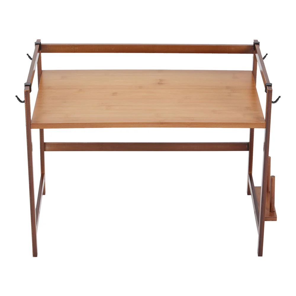 Lifeideas Wooden Spice Rack Organizer with Hooks - Image 7