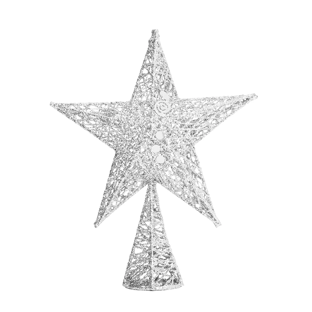 Lifeideas Wrought Iron Star Christmas Tree Topper