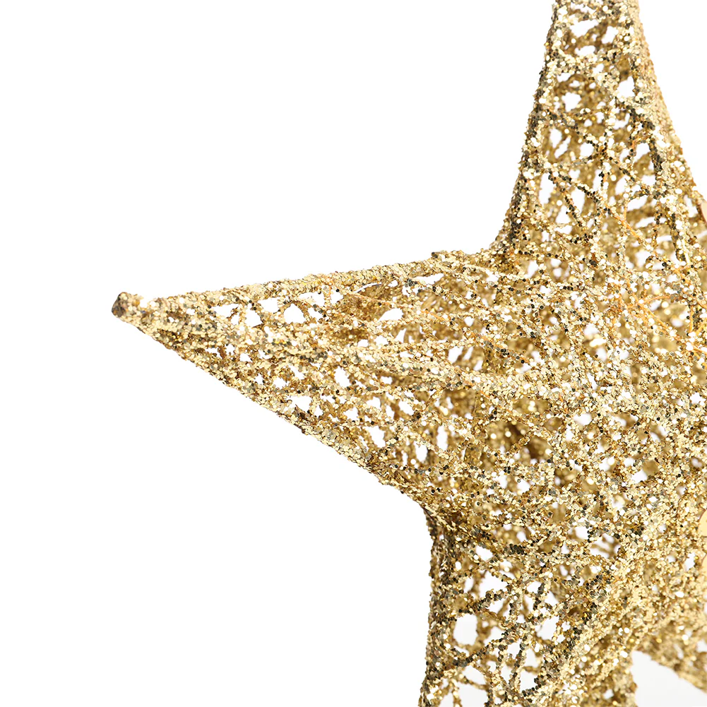 Lifeideas Wrought Iron Star Christmas Tree Topper - Image 3