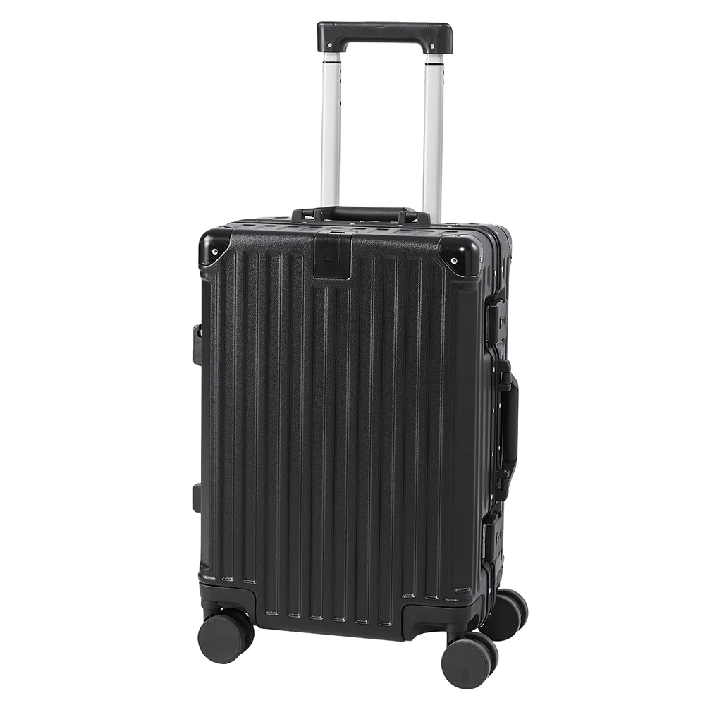 Livingandhome 20 Inch Suitcase with Combination Lock and USB Charging Port