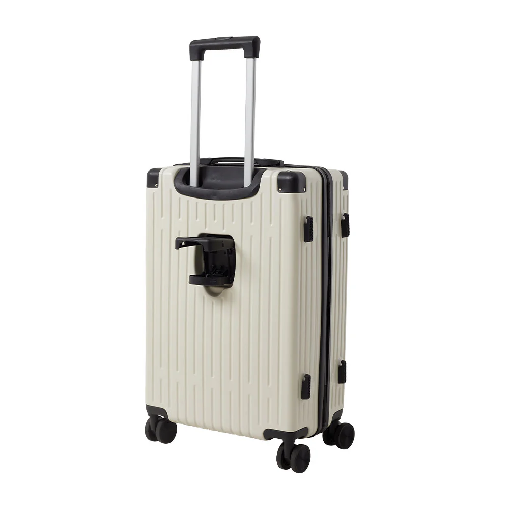 Livingandhome 22-inch Hard Shell Travel Suitcase With Cup Holder - Image 2