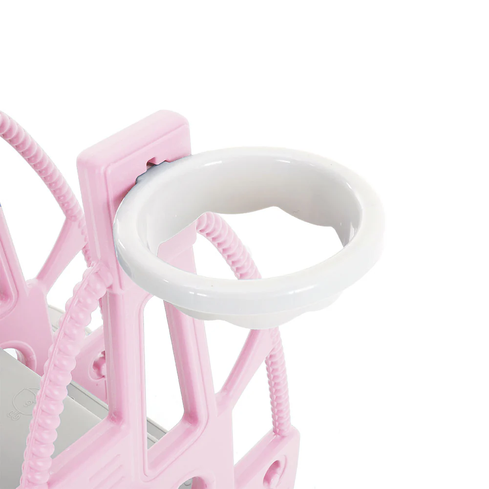 Livingandhome 3 in 1 Kids Swing and Slide Set Toddler Climber Playset - Image 4