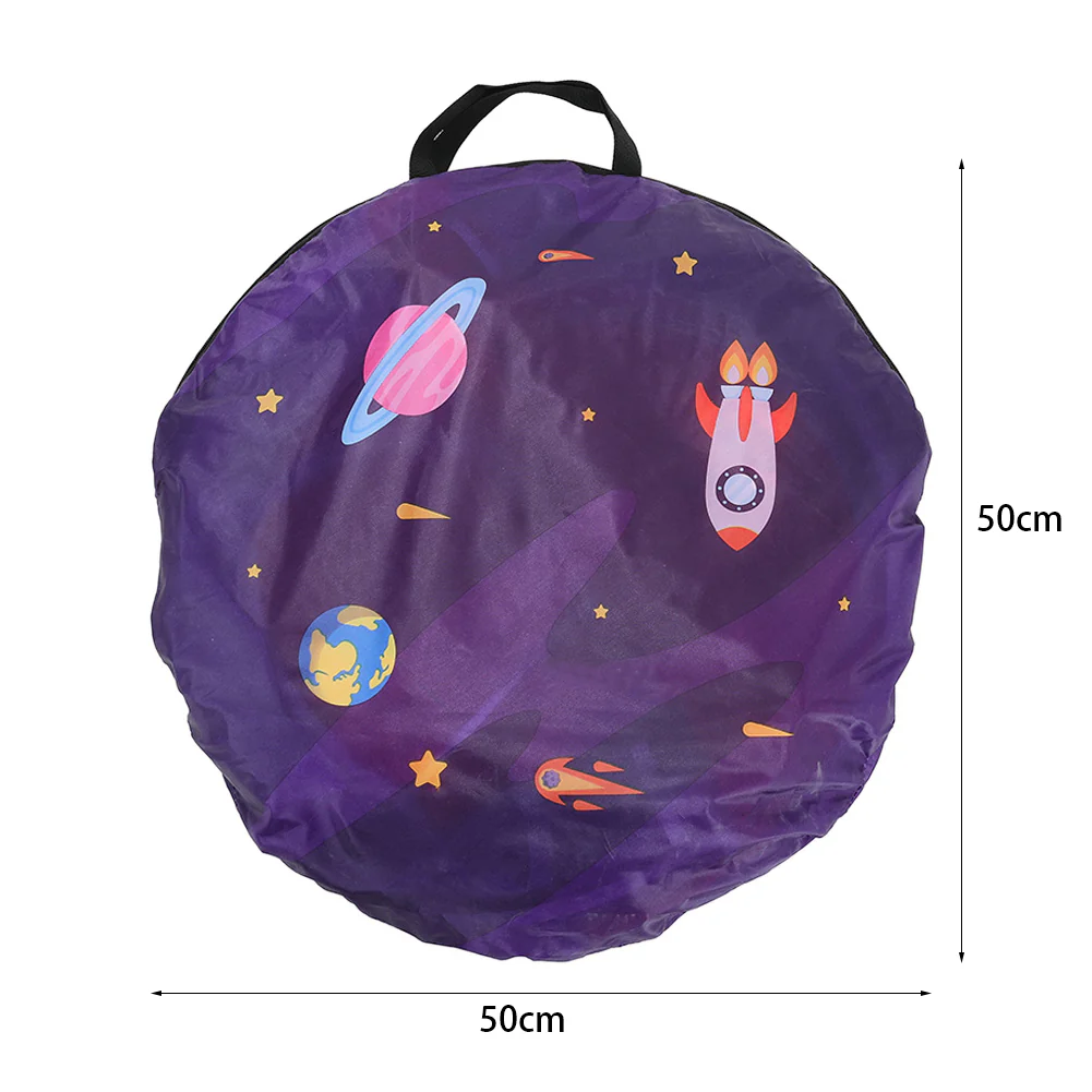 Livingandhome 3 in 1 Play Tent for Kids Pop Up Play Tunnel with Ball Pit - Image 7