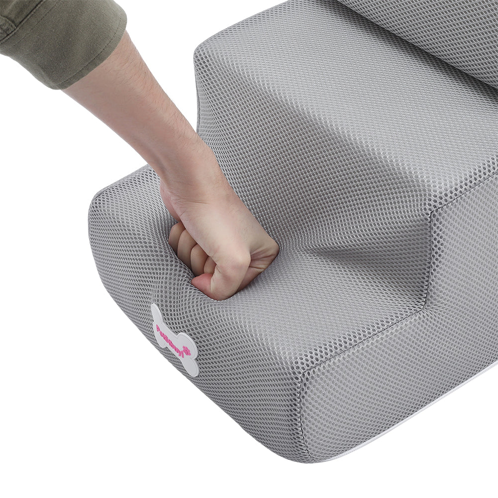 Livingandhome 3-step Upholstered Pet Stairs - Image 8