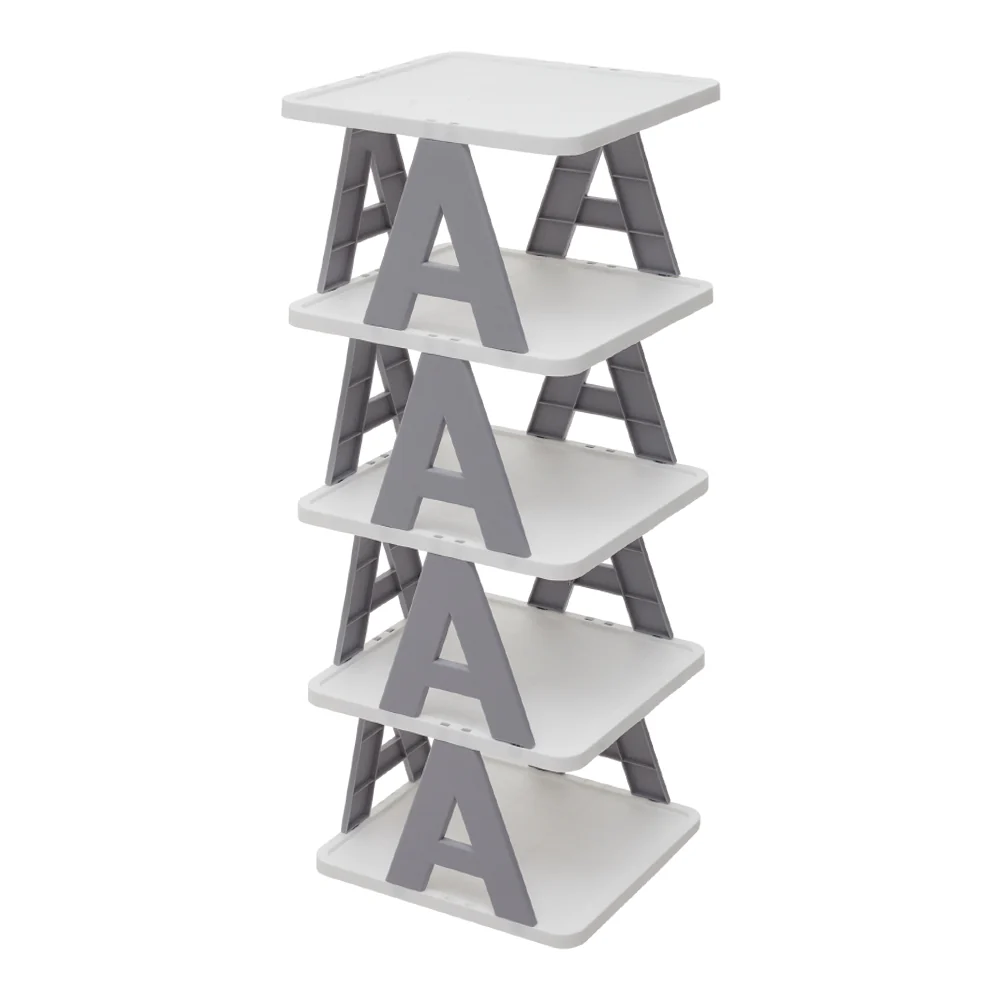 Livingandhome 5-Tier Corner Shoe Rack - Image 2